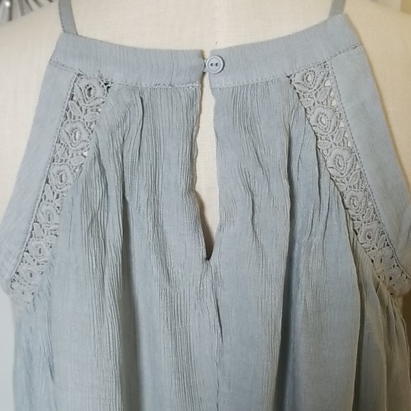 Doe & Rae Maxi Dress Sage Green NWT Sz S - Picture 5 of 16